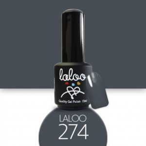 Laloo Ημιμόνιμο Βερνίκι Νο.274 Μπλε-Γκρι 15ml