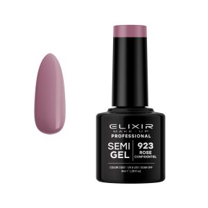 Ημιμόνιμο Bερνίκι Elixir 923 Rose Confidentiel 8ml