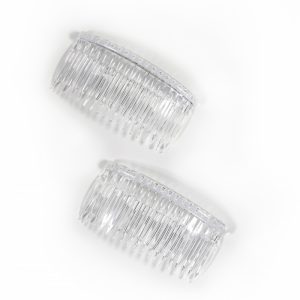 Χτενάκι Διάφανο 9 cm σετ 2 τμχ