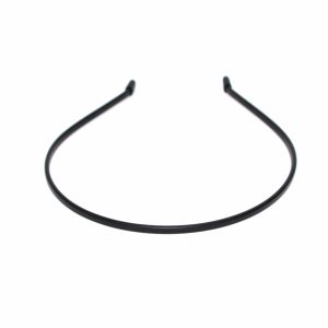 Στέκα λεπτή πλαστική μαύρη