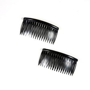 Χτενάκι Μαύρο 9 cm σετ 2 τμχ