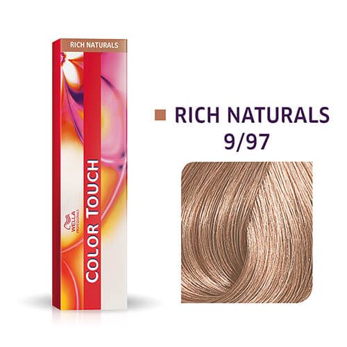 Wella Color Touch Rich Naturals 9/97 Ξανθό Πολύ Ανοιχτό Φυμέ 60ml - Image 2