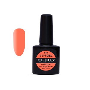 Elixir ημιμόνιμο βερνίκι 8ml 832 (Red Orange)