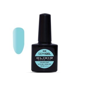 Elixir Ημιμόνιμο βερνίκι 8ml 848 (Blizzard Blue)