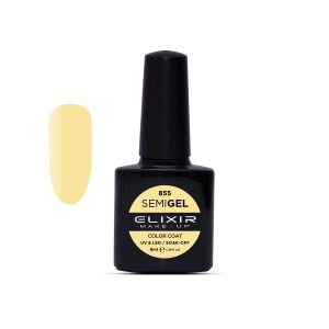 Elixir Ημιμόνιμο βερνίκι 8ml 855 (Pastel Yellow)