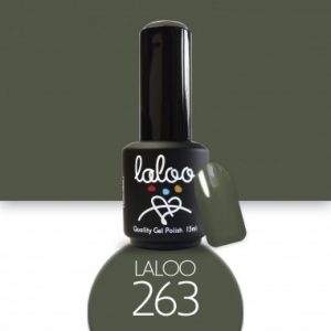 Laloo Ημιμόνιμο Βερνίκι No.263 Χακί 7ml