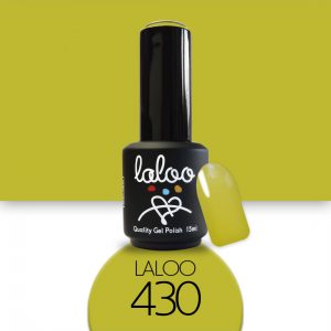 Laloo Ημιμόνιμο Βερνίκι No.430 Μουσταρδί-Λαδί 15ml
