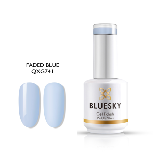 Bluesky Hμιμόνιμο Bερνίκι QXG741 FADED BLUE (ΓΑΛΑΖΙΟ ΑΝΟΙΧΤΟ) 15ml