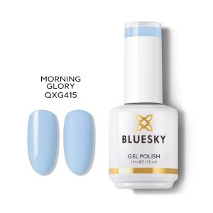 Bluesky Hμιμόνιμο Bερνίκι QXG415 MORNING GLORY (ΓΑΛΑΖΙΟ) 15ml