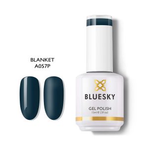 Bluesky Hμιμόνιμο Bερνίκι A057 BLANKET (ΠΕΤΡΟΛ ΣΚΟΥΡΟ) 15ml