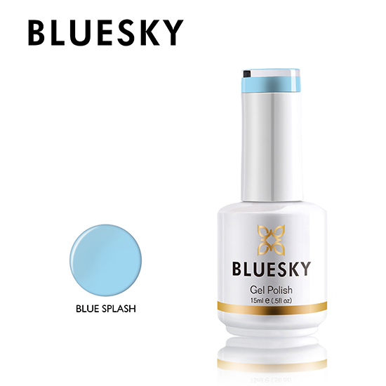 Bluesky ημιμόνιμο βερνίκι blue splash 15ml