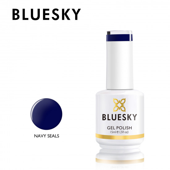 Bluesky Hμιμόνιμο Bερνίκι QXG127 Navy Seals 15ml