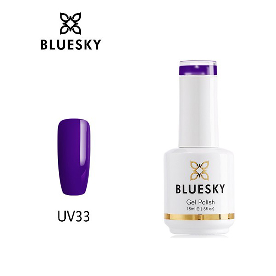 Bluesky Hμιμόνιμο Bερνίκι UV33 15ml