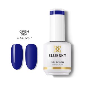 Bluesky Hμιμόνιμο Bερνίκι QXG125 OPEN SEA (ΜΠΛΕ) 15ml
