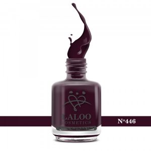 Laloo Weekly Nail Polish No 446 Μπορντώ-Σκούρο(κοκκινίζει) 15ml