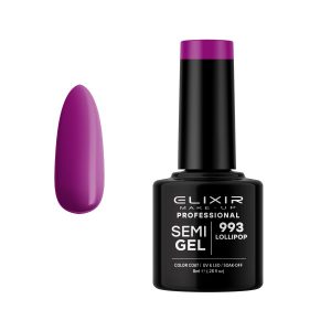 Ημιμόνιμο Βερνίκι Elixir Semi Gel 993 Lollipop 8ml