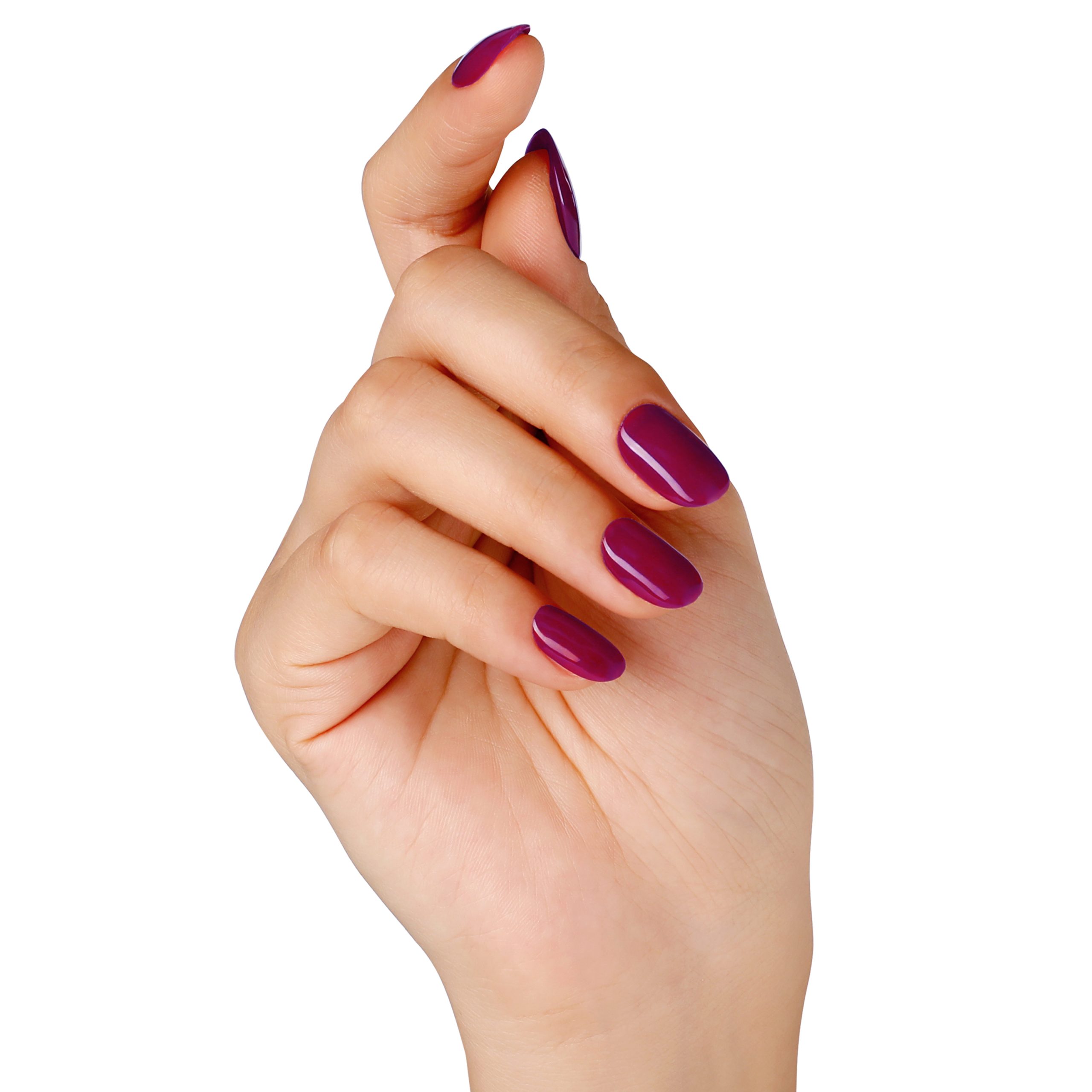 Bluesky Hμιμόνιμο Bερνίκι A011 DARK PINK (ΤΡΙΑΝΤΑΦΥΛΛΙ ΦΟΥΞΙΑ) 15ml - Image 2