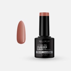 Elixir Ημιμόνιμο βερνίκι 8ml 1039 (Rubber Base Camouflage)