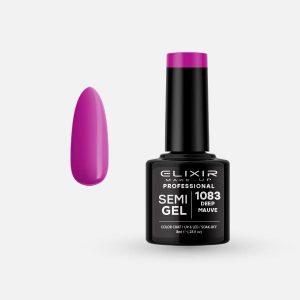 Elixir Ημιμόνιμο βερνίκι 8ml 1083 (Deep Mauve)