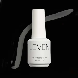 Leven | Ημιμόνιμο βερνίκι 15ml no. 002 Back to Black