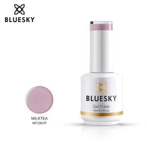 Bluesky Hμιμόνιμο Bερνίκι NFC091 MILKTEA 15ml