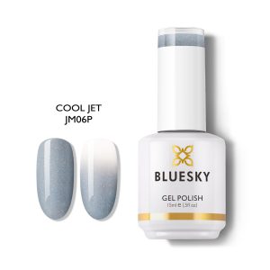 Bluesky Hμιμόνιμο Bερνίκι COOL JET CANDY O6 (ΓΑΛΑΖΙΟ SHIMMER) 15ml