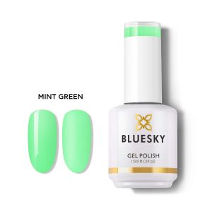 Bluesky Hμιμόνιμο Bερνίκι MINT GREEN (ΜΕΝΤΑ PASTEL) 15ml
