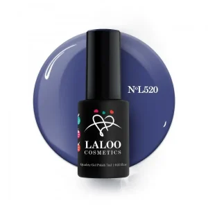 Laloo Ημιμόνιμο Βερνίκι Νο.520 Damask Blue 7ml