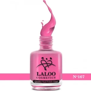 Laloo Weekly Nail Polish Νο.167 Bubblegum Pink Neon 15ml